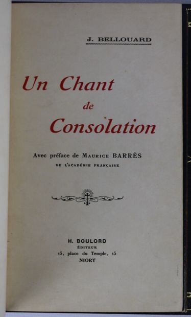 null MORAND (Eugène). Les Cathédrales. Paris, Librairie théâtrale, (1915), In-12,...