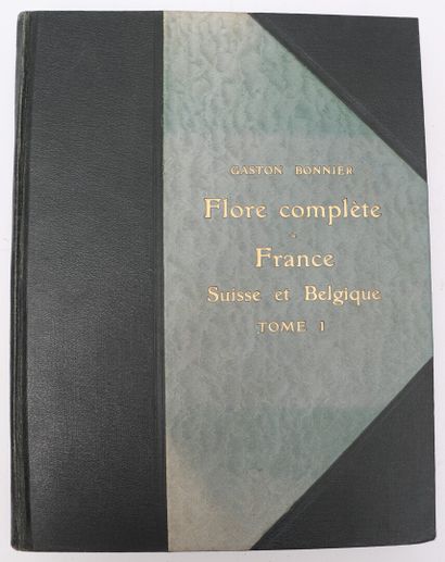 null BONNIER. Flore complète illustrée en couleurs de France, Suisse et Belgique....