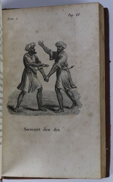 null MAYEUX. Les Bédouins ou arabes du désert Paris, Ferra Jeune, 1816. 3 volumes...
