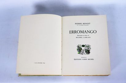 null BENOIT (Pierre). Erromango. Paris, Albin Michel, 1977. In-8, broché. 

Illustrations...