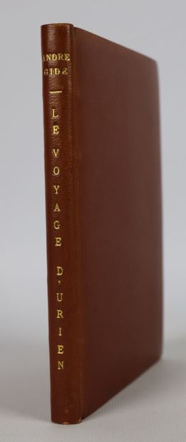 null GIDE (André). Le Voyage d'Urien. Paris, Emile-Paul frères, 1919. In-8, maroquin...