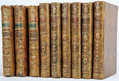 null Trois siècles de notre littérature. Paris, Gueffier, 1772. 3 vol. in-12, veau...