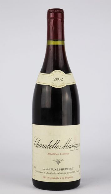 null CHAMBOLLE MUSIGNY.

Funès-Hudelot.

Millésime : 2002.

1 bouteille