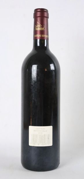 null CHATEAU BEYCHEVELLE.

Millésime : 2000.

1 bouteille