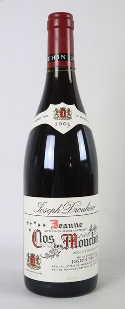 null BEAUNE CLOS DES MOUCHES rouge.

Joseph Drouhin.

Millésime : 2003.

1 boute...