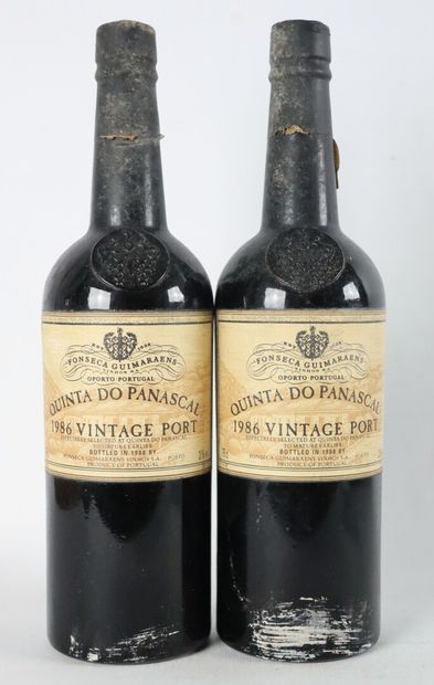 null QUINTA DO PANASCAL.

1986 VINTAGE PORT.

2 bouteilles