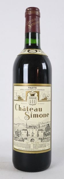 null CHATEAU SIMONE ROUGE.

Millésime : 2001.

1 bouteille