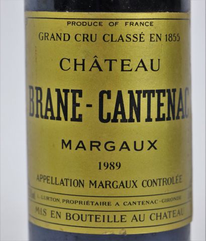 null CHATEAU BRANE CANTENAC.

Millésime : 1989.

1 bouteille