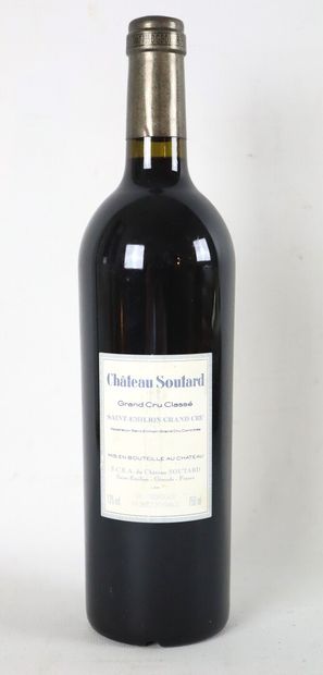 null CHATEAU SOUTARD.

Millésime : 2001.

1 bouteille
