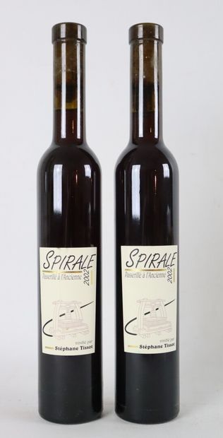 null SPIRALE

Stéphane Tissot.

Millésime : 2002.

2 bouteilles