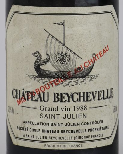 null CHATEAU BEYCHEVELLE.

Millésime : 1988.

1 bouteille