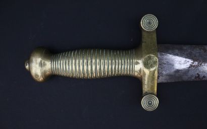 null Glaive d'infanterie, modèle 1831.

Lame droite polie de 48,5 cm longueur (quelques...