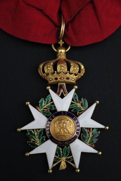 null Commandeur de l'ordre impérial de la Légion d'honneur.

Croix en or (Poinçon...