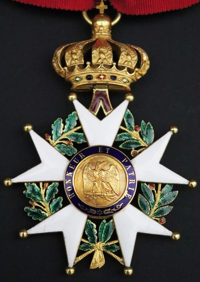 null Commandeur de l'ordre impérial de la Légion d'honneur.

Croix en or (Poinçon...