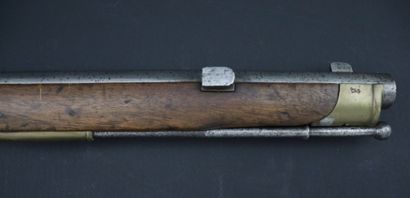 null Fusil DREYSE, modèle 1860.

Canon rayé, de 74 cm avec organe de visée et tenon...