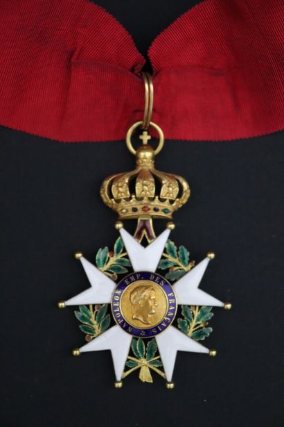 null Commandeur de l'ordre impérial de la Légion d'honneur.

Croix en or (Poinçon...