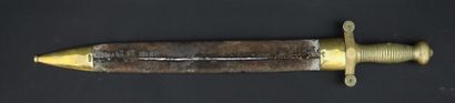 null Glaive d'infanterie, modèle 1831.

Lame droite polie de 48,5 cm longueur (quelques...
