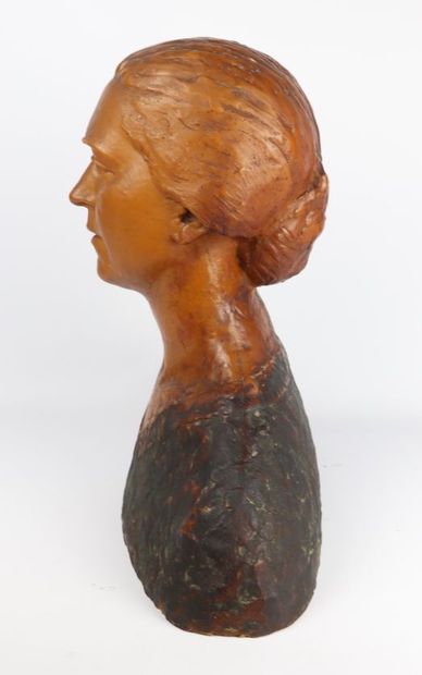 null Paul François BERTHOUD (1870-1939).

Madame Berthoud, en buste

Sculpture en...