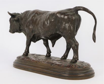 null Rosa BONHEUR (1822-1899).

The Bull. 

Bronze with brown patina, signed on the...