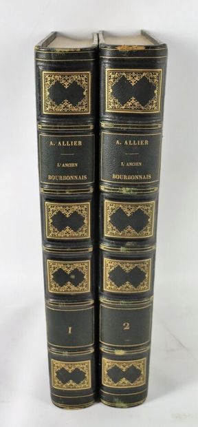  [BOURBONNAIS]. 
ALLIER (Achille), L. BATISSIER A. MICHEL. 
L'Ancien Bourbonnais...