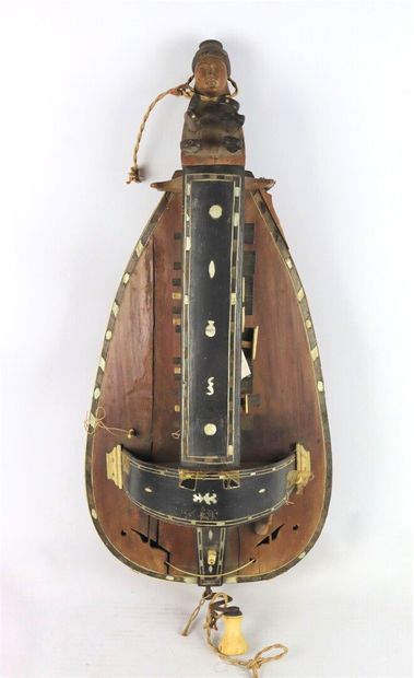 null Hurdy-gurdy marked Montet, in the style of Pajot, as is

L_70 cm