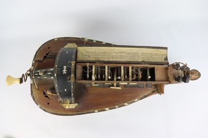 null Hurdy-gurdy marked Montet, in the style of Pajot, as is

L_70 cm