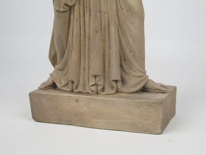 null Giovanni MOLLICA (actif à la fin du XIXème siècle).

Athéna.

Statue en terre...