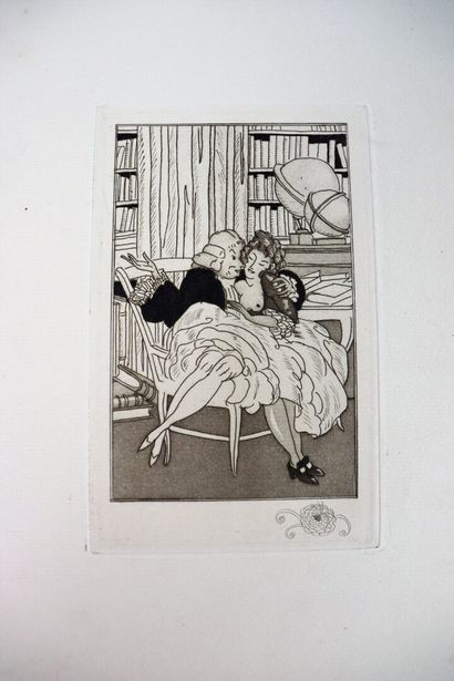 null Fifty etchings by Sylvain Sauvage to illustrate the memoirs of Casanova. 

Paris,...