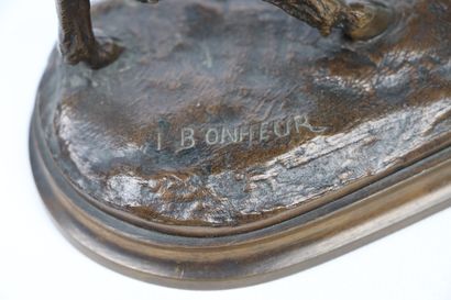 null Isidore BONHEUR (1827-1901).

Le bélier. 

Bronze à patine mordorée, signé sur...