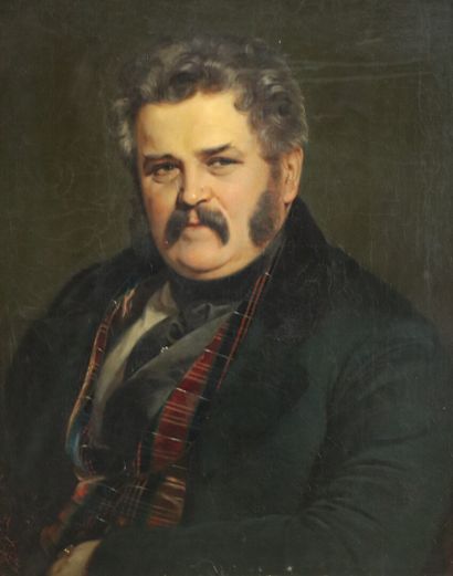null Ecole danoise du XIXème siècle.

Portrait de Georg Philip Nicolai PECHLIN VON...
