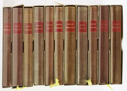  LA PLEIADE. 
Ensemble de 207 volumes comprenant : 
- APOLINAIRE (Oeuvres poétiques),...