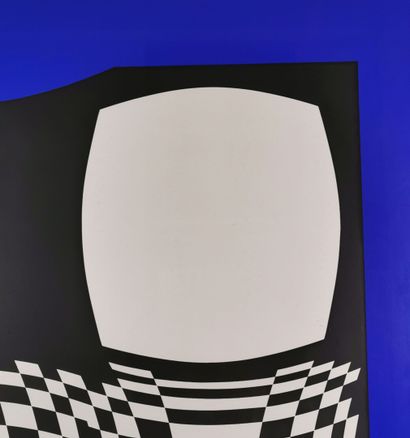 null Victor VASARELY (1906-1997).

Abstract composition.

Serigraphy, signed in pen...
