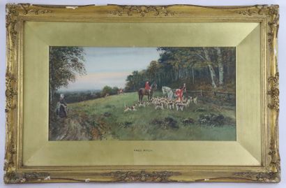 null 
Frederick W. FITCH (1880-1925)




Hunting with hounds.




Pair of gouaches...