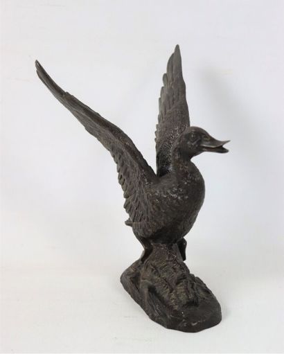 null Irénée ROCHARD (1906-1984)

L'envol du canard.

Bronze à patine brune.

H_15...