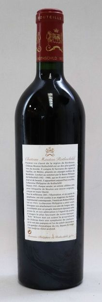 null CHATEAU MOUTON ROTHSCHILD.

Millésime : 2001.

1 bouteille