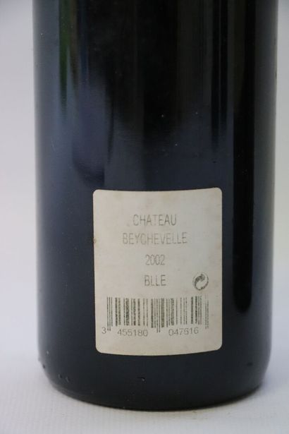 null CHATEAU BEYCHEVELLE.

Millésime : 2002

1 bouteille.

AMIRAL DE BEYCHEVELLE.

Millésime...