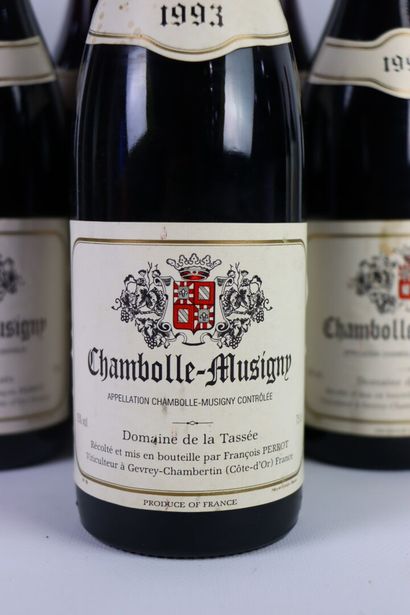 null CHAMBOLLE MUSIGNY.

Domaine de la TASSEE.

Vintage : 1993.

8 bottles, e.f....