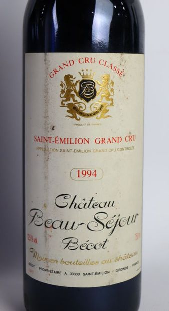 null CHATEAU BEAUSEJOUR BECOT.

Millésime : 1994.

4 bouteilles