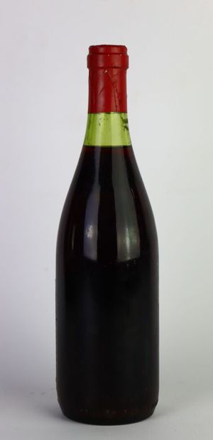 null CHAMBOLLE MUSIGNY.

Albert PORTE.

Millésime : 1969.

1 bouteille, e.f.s.