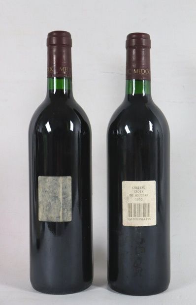 null CHATEAU CROIX DE MOUSSAS.

Millésime : 1990. 

2 bouteilles, e.f.s.