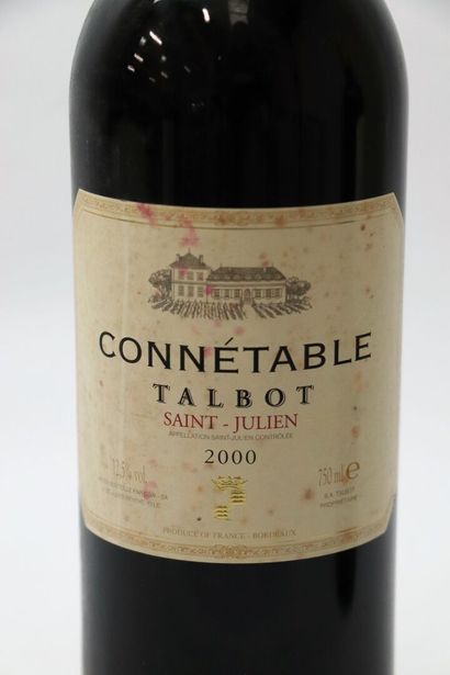 null CONNETABLE TALBOT.

Millésime : 2000.

2 bouteilles