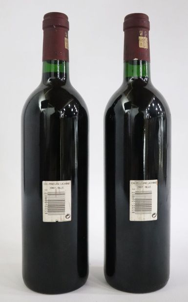 null CHATEAU PRIEURE LICHINE.

Millésime : 1997.

2 bouteilles