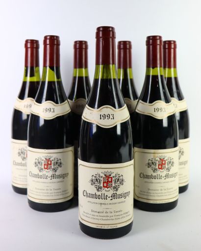 null CHAMBOLLE MUSIGNY.

Domaine de la TASSEE.

Millésime : 1993.

8 bouteilles,...