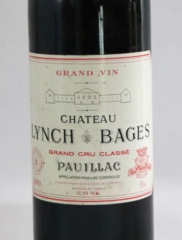 null CHATEAU LYNCH BAGES.

Millésime : 1990. 

1 bouteille