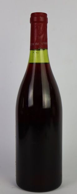 null CHAMBOLLE MUSIGNY.

Bernard CHATEAU.

Millésime : 1976.

1 bouteille, e.f.s...