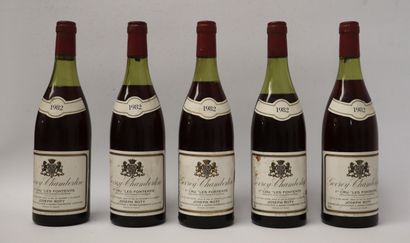 null GEVREY-CHAMBERTIN 1er CRU.

Joseph ROTY.

Vintage : 1982

10 bottles, nine h.e.,...