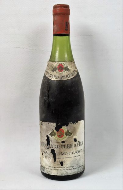 null CHASSAGNE-MONTRACHET. 

BOUCHARD Père et Fils. 

Vintage : 1976. 

1 bottle,...