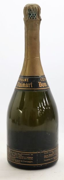 null CHAMPAGNE BRUT DOM RUINART.

BLANC DE BLANCS.

Millésime : 1971.

1 bouteille,...