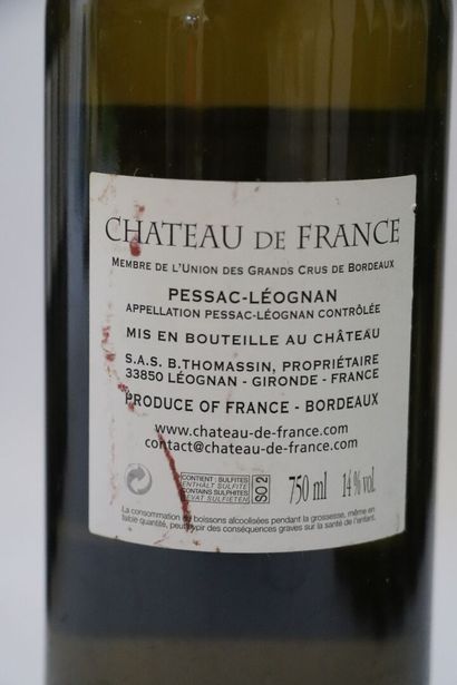null CHATEAU DE FRANCE BLANC.

Millésime : 2010.

5 bouteilles