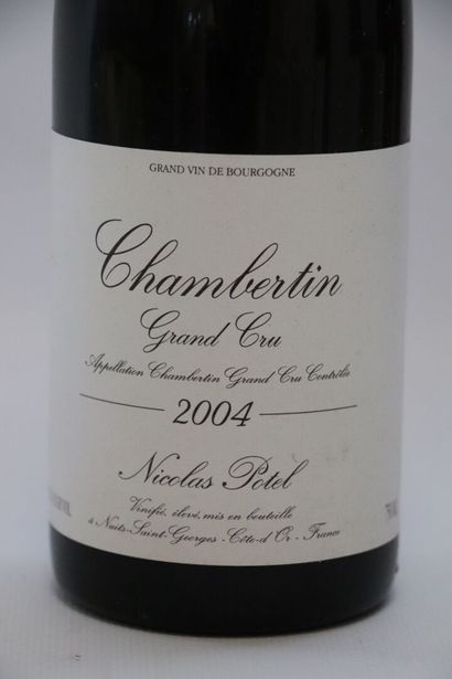 null CHAMBERTIN GRAND CRU.

Nicolas POTEL.

Vintage : 2004.

1 bottle
